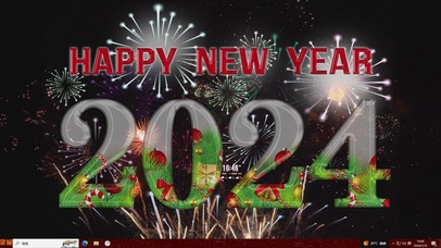 2024新年烟花—【主题桌面】
