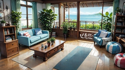 4K治愈海景房
