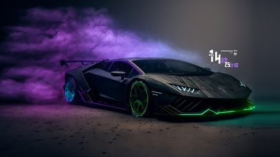 酷炫兰博基尼