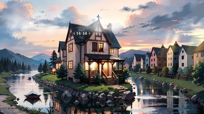 4k静谧温馨小屋