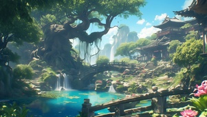 4K 山水风景画