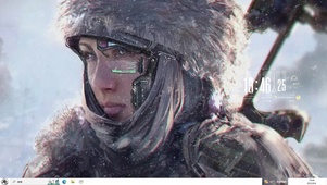 暴风雪少女主题