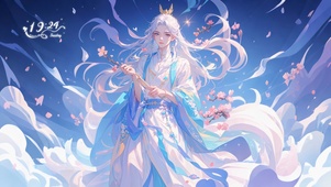 4K 银发少年