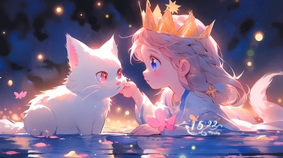 皇冠公主与她的猫	