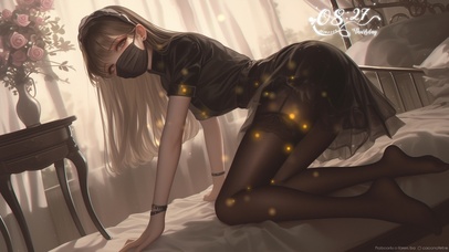 每一次轻笑如同春风拂过湖面
