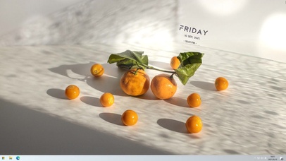 玻璃晴朗，橘子辉煌