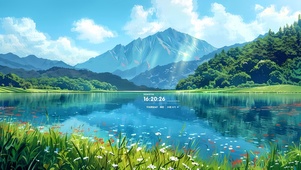 蓝湖 治愈