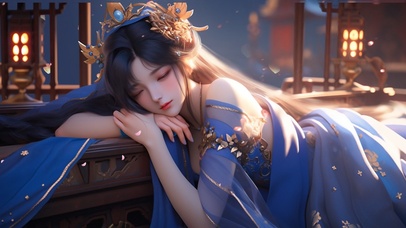 梦回长安-古风美女（🈲转）