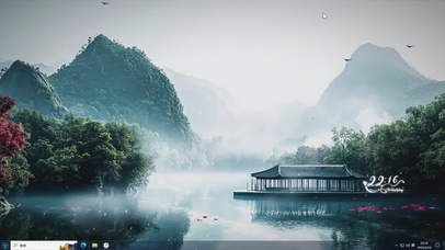 清新古风山水壁纸-桌面主题