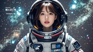 遨游太空
