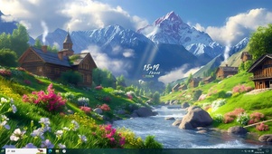 阳光雪山小屋