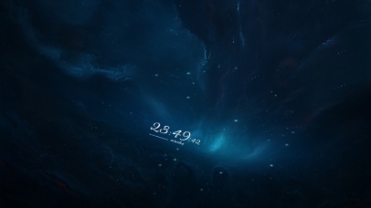 4K 超唯美星空流星坠下