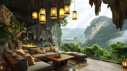 仙居山洞唯美4K	