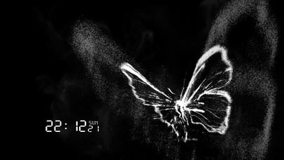 蝴蝶消散  壁纸