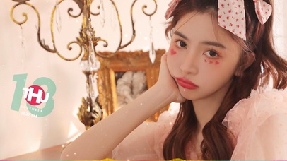 呆萌可爱的女朋友