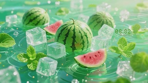 清新西瓜