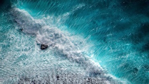 对流海浪风景动态壁纸