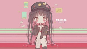 甜酷少女