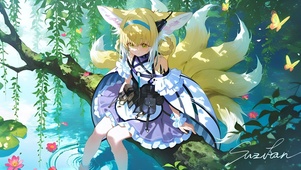 林中水池萝莉-铃兰