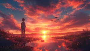 夕阳