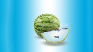 夏日清凉西瓜