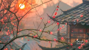 檐曦春日