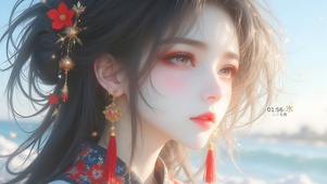 唯美古风女孩
