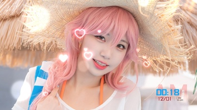 4K清纯可爱美女