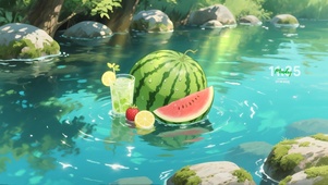 水中水果