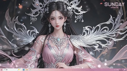 古风绝美仙女神