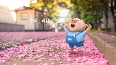 猪小屁-浪漫樱花