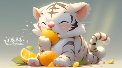 治愈橙子小老虎