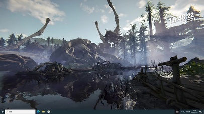 深林沼泽 巨兽骨骼