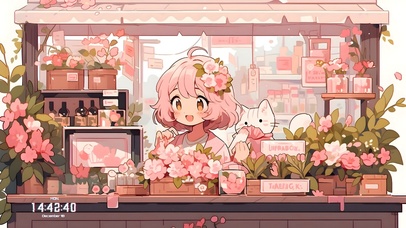 花店少女