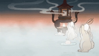 中秋节----忙碌的玉兔们