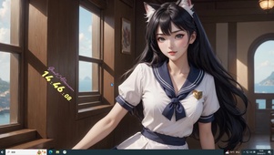 狐耳美少女