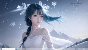 4k纯欲冰雪美少女