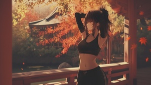 精致美少女