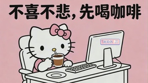 先喝咖啡Hello Kitty