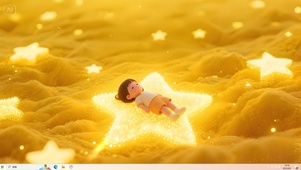 住在星星上的小女孩