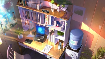 治愈日式房间 （真实时间）