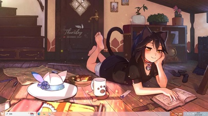 温馨下午主题壁纸