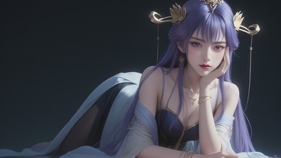 古风清纯性感天穹长老