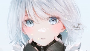 银发少女