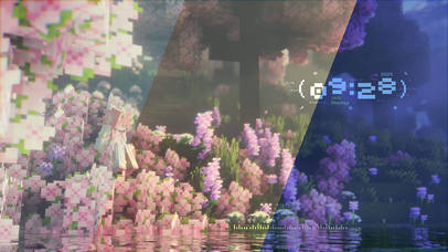 像素风恬静时光-随时间变化