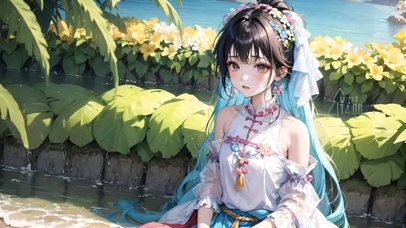 （免费）4k公园女孩