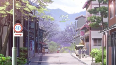 唯美温馨治愈夏日街道