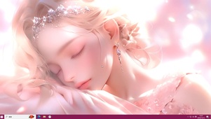 沉睡少女