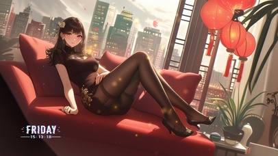 走动间仿佛能掀起一阵柔和的春风