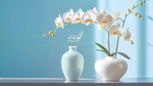 小清新蝴蝶兰